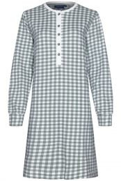 Warmgroenruitennachthemd