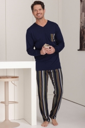 Duurzameherenpyjamastrepen