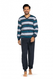 Badstoffenherenpyjamastrepen