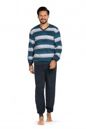 Badstoffenherenpyjamastrepen