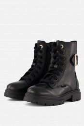 MexxZoeZaraVeterbootszwartLeer