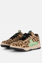 VinginoBoldRosaliLeopardSneakersbeigeLeer