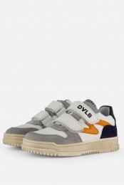 DevelabVelcroSneakersoranjeLeer
