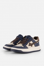 ShoesmeNewOutsoleSneakersblauwSuede