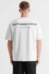 DontWasteCultureT-shirtCleoWhiteM