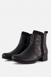 RiekerEnkellaarsjeszwartSynthetisch