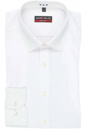 MarvelisStrijkvrijOverhemdBodyFitWit37