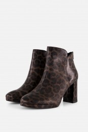 TamarisLeopardEnkellaarsjesbruinTextiel