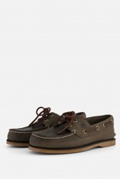 TimberlandClassicBoatInstappersgrijsLeer