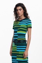 Gestreeptelangejurk-MATERIALFINISHES-XS