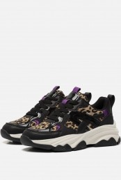 POSHbyPoelmanGigiLeopardSneakerszwart
