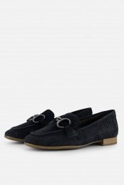 TamarisComfortInstappersblauwLeer