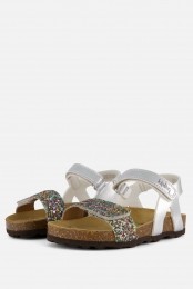 KiplingMarjorie3SandalenzilverLeer