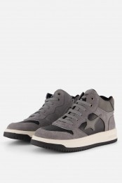 ShoesmeNewOutsoleSneakersgrijsSuede