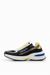 Runnersneakersmetpatchenrits