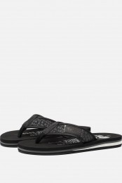 SOliverSlipperszwartTextiel