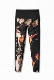 Leggingmetprintmetmineraaleffect