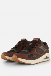 SkechersUnoSneakersbruinLeer