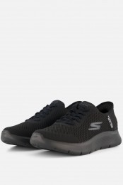 SkechersGoWalkFlexSlip-insInstapperszwart