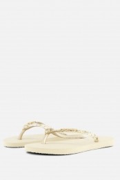 HavaianasSlimGlitterSlippersbeigeRubber