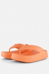 CrocsGetawayPlatformFlipSlippersoranjeRubber