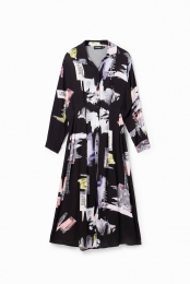 Midi-blousejurk