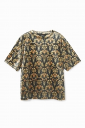 T-shirtmetbloemenprint