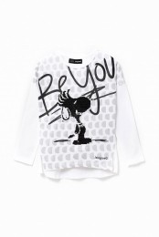 SnoopyT-shirtmetomkeerbarepailletten