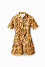Tropischeblousejurk