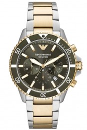 ArmaniAR11362-WordExplorer-Chrono-Horloge
