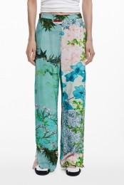 Broekmetbloemenprint-GREEN-XS