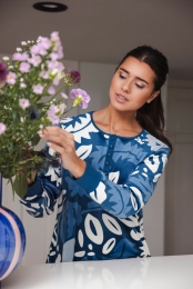 Duurzaamveloursnachthemdflora