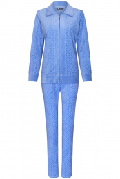 VeloursblauwhuispakPastunette