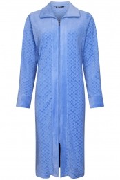 VeloursblauwebadjasPastunette