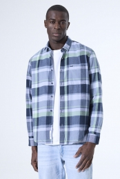 Geruiteflanellenoverhemd