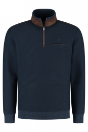 FellowsUnitedPulloverStriperJacquardNavyXL