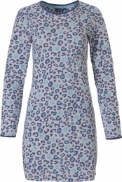 BlauwpanterprintnachthemdRebelle