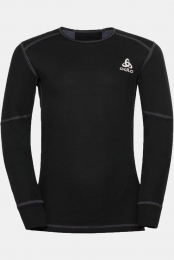 OdloBlTopCrewNeckLSActiveX-WarmEcoKidsZwart