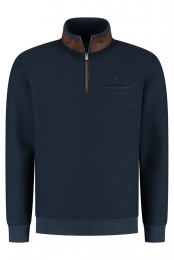 FellowsUnitedPulloverStriperJacquardNavyM