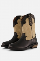 BunniesJRRomeeRodeoCowboylaarzenzwartLeer