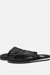 SOliverSlipperszwartTextiel