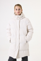 Gebrokenwittepufferjas