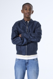 Donkerblauwebomberjas