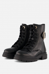 MexxZoeZaraVeterbootszwartLeer