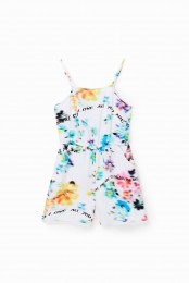 Kortejumpsuitmetschouderbandjes