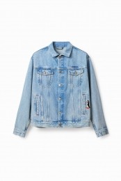 Denimtruckerjackmetborduursels