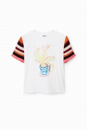 GebreidgestreeptT-shirt