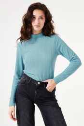 Lichtblauwelongsleeve