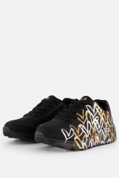 SkechersXJgoldcrownUnoLiteSneakerszwart