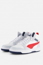 PumaReboundv6MidSneakerswitImitatieleer